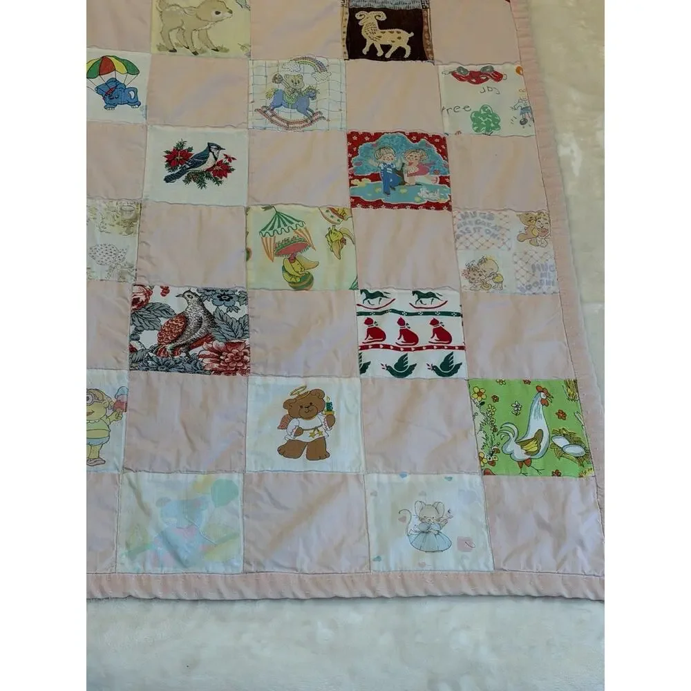 Handmade vintage patchwork